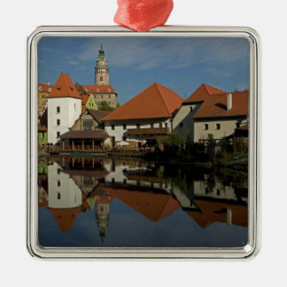 シャトータワー，ヴルタヴァ川，チェスキー·クルムロフ， メタルオーナメント