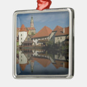 シャトータワー，ヴルタヴァ川，チェスキー·クルムロフ， メタルオーナメント (左)