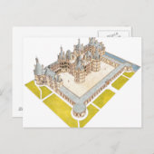 シャトーデシャンボルドシャンボルドロワール – エ – チャー ポストカード (正面/裏面)