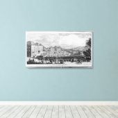 シャトーデメウドンの眺め キャンバスプリント (インサイチュ (ウッドフロア))