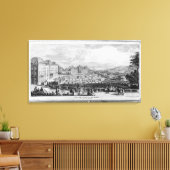シャトーデメウドンの眺め キャンバスプリント (インサイチュ (リビング))