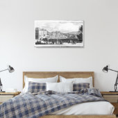 シャトーデメウドンの眺め キャンバスプリント (インサイチュ (寝室))