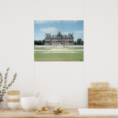 シャトーデメゾンの東ファサードのビュー ポスター (キッチン)