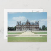 シャトーデメゾンの東ファサードのビュー ポストカード (正面/裏面)