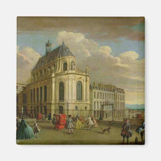 シャトーデ礼拝堂の景色 マグネット (正面)