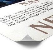 シャトートンガリロ国立公園ニュージーランド ポスター (角)