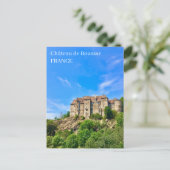 シャトードゥブーサックキャッスルフランスハガキ ポストカード (スタンド正面)