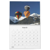 シャトードエックスでのバルーニング カレンダー (3月 2026)