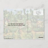 シャトードメダンバイポールセザンヌ ポストカード (裏面)