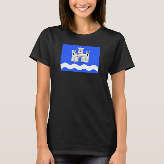 シャトーヌードゥファウフランス国旗 Tシャツ (正面)