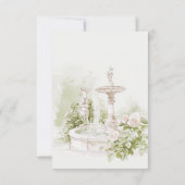 シャトーパエレガントステルブライダルガーデン サンキューカード (裏面)