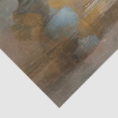 シャトーフランスのコートヤードブルーピンクフローラバラ 薄葉紙 (詳細)