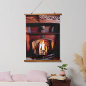 シャトーフランスのスモールハースウォールタペストリー 吊り下げ型タペストリー (寝室)