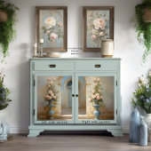 シャトーフランスのバラブルーピンクフローラコートヤード 薄葉紙