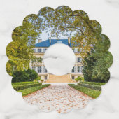 シャトーマルゴ，フランス ワイングラスタグ (裏面)