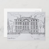 シャトーマルゴ |ボルドー（フランス） ポストカード (正面/裏面)