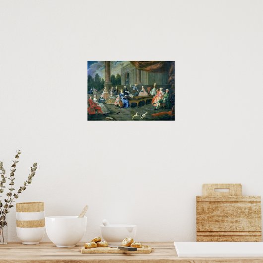 シャトーレネシュレでのファミリーコンサート ポスター (キッチン)