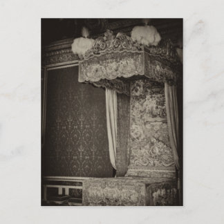 シャトー王室のベルサイユの寝室 ポストカード