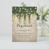 シャトー素朴ストーン教会結婚の指示 エンクロージャーカード (スタンド正面)