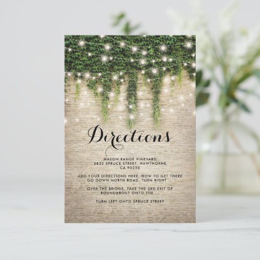 シャトー素朴ストーン教会結婚の指示 エンクロージャーカード (スタンド正面)