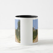 シャトー·オー·サルペの堂々たる入り口 マグカップ (中央)