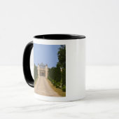 シャトー·オー·サルペの堂々たる入り口 マグカップ (正面左)