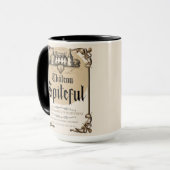 シャトー・スピリット – 恨みの樽で熟成 マグカップ (正面左)