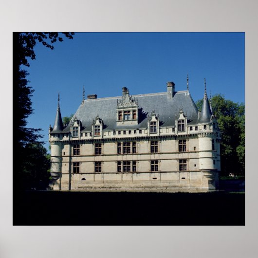 シャトー・ダザイ・ル・リデオの一般的見解 ポスター (正面)