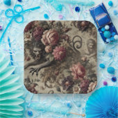 シャトー・デ・ループス – ゴシック・バロック人狼の枕 ペーパープレート (パーティー)