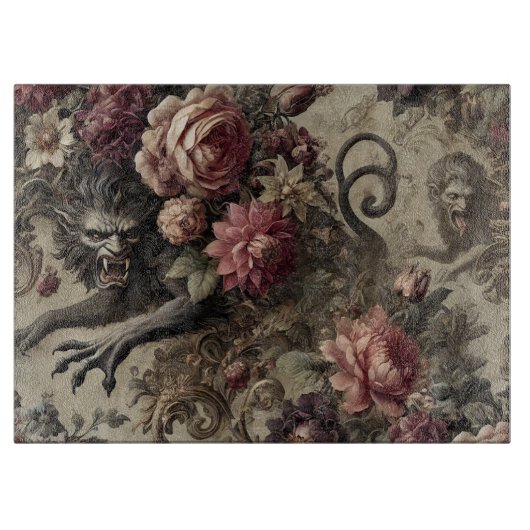 シャトー・デ・ループス – ゴシック・バロック人狼 カッティングボード (正面)