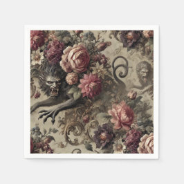 シャトー・デ・ループス – ゴシック・バロック人狼 スタンダードカクテルナプキン