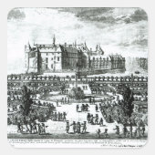 シャトー・ド・シャンティリーと庭園は設計されている スクエアシール (正面)