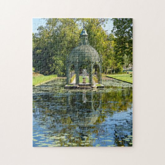 シャトー·ド·チャンティリの愛の島 ジグソーパズル (縦)