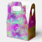 シャドウの庭失ったブルーパープルピンクフローラ フェイバーボックス (オープン)