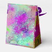 シャドウの庭失ったブルーパープルピンクフローラ フェイバーボックス (裏面サイド)