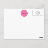 シャドウイングChippewa （ピンク） ポストカード (裏面)