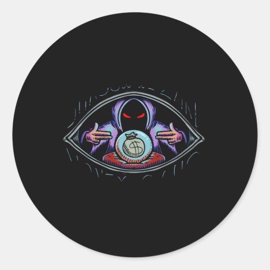 シャドウウィザードマネー集団 ラウンドシール (正面)