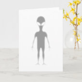 シャドウエイリアンカスタマイズ可能な印刷された背景色 カード (黄色い花)