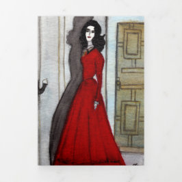 シャドウカード#3 三つ折りクリスマスカード