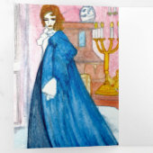 シャドウカード#3 三つ折りクリスマスカード (内部最初)