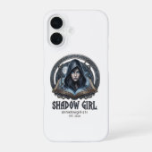 シャドウガール iPhone 16ケース (裏面)