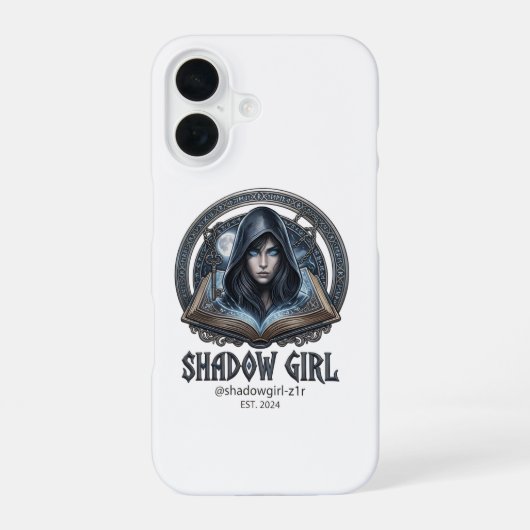 シャドウガール iPhone 16ケース (裏面)