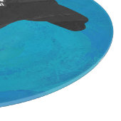 シャドウキャメルオンブルー カッティングボード (角)