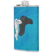 シャドウキャメルオンブルー フラスク (左)