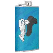 シャドウキャメルオンブルー フラスク (右)