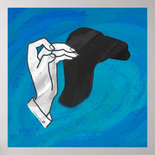 シャドウキャメルオンブルー ポスター (正面)