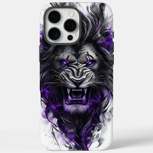 シャドウキングの雄叫び Case-Mate iPhoneケース (裏面)