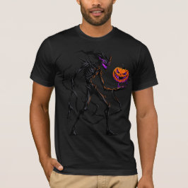 シャドウクリーチャーカボチャシャツ スプーキー モンスター ゴス Tシャツ