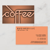 シャドウコーヒー 名刺 (正面/裏面)