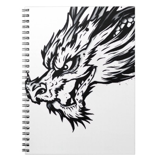 シャドウスケールドラゴン ノートブック (正面)